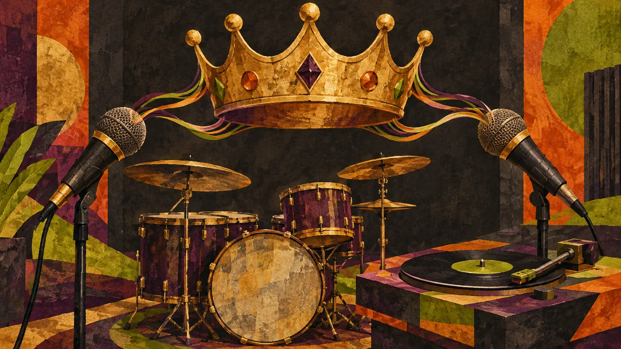 Illustration éditoriale : Anderson .Paak et Cordae partagent la couronne sur un album de onze titres