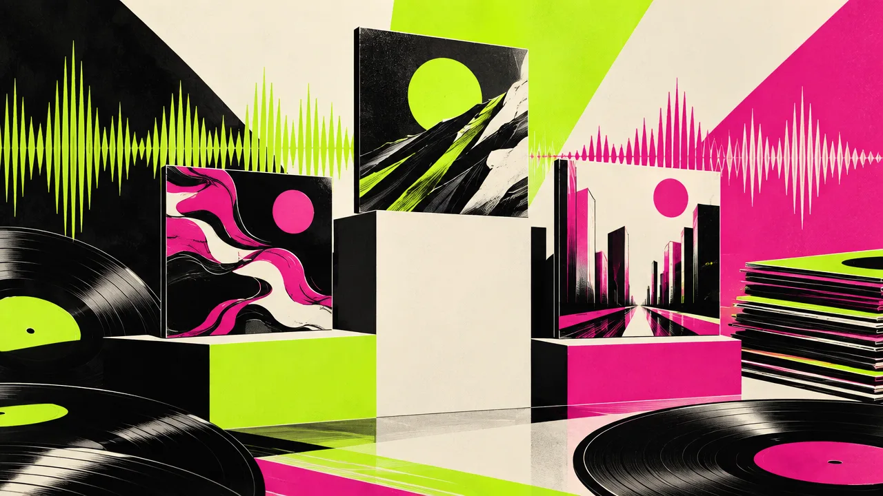 Illustration éditoriale pour Djadja & Dinaz et Luther prennent les 2e et 3e places du Top Albums